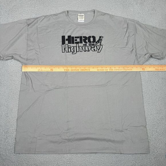 Mack Trucks Shirt Mens 3XL Gray Hero Of The Highway Bulldog Tee Ring Spun NWT - Picture 7 of 11